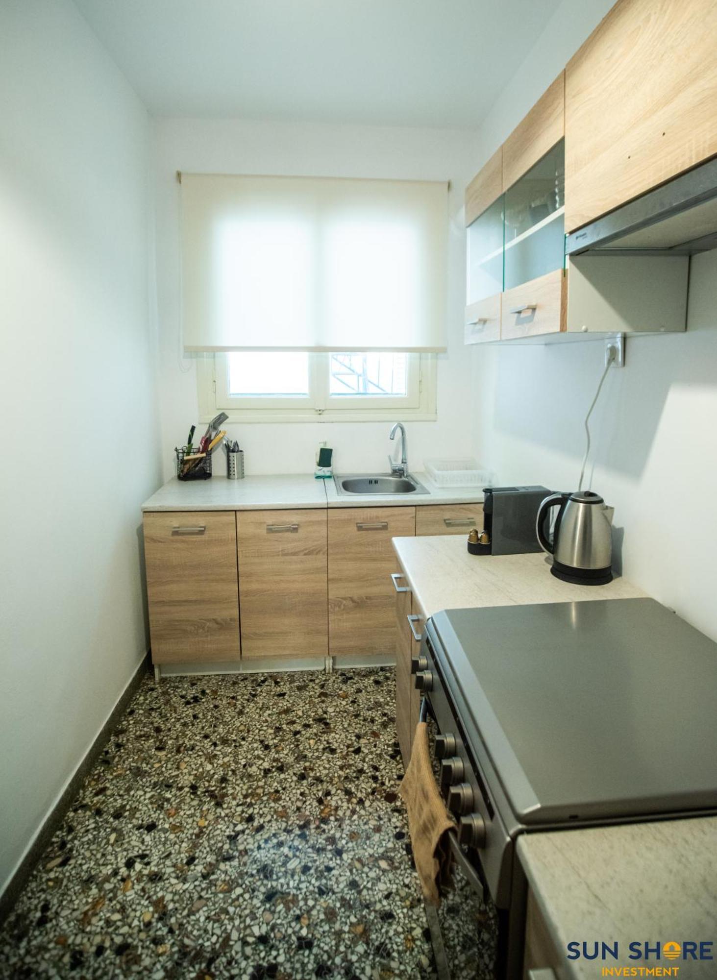 Explore Greece From Apartment With Private Garden Халкис Екстериор снимка